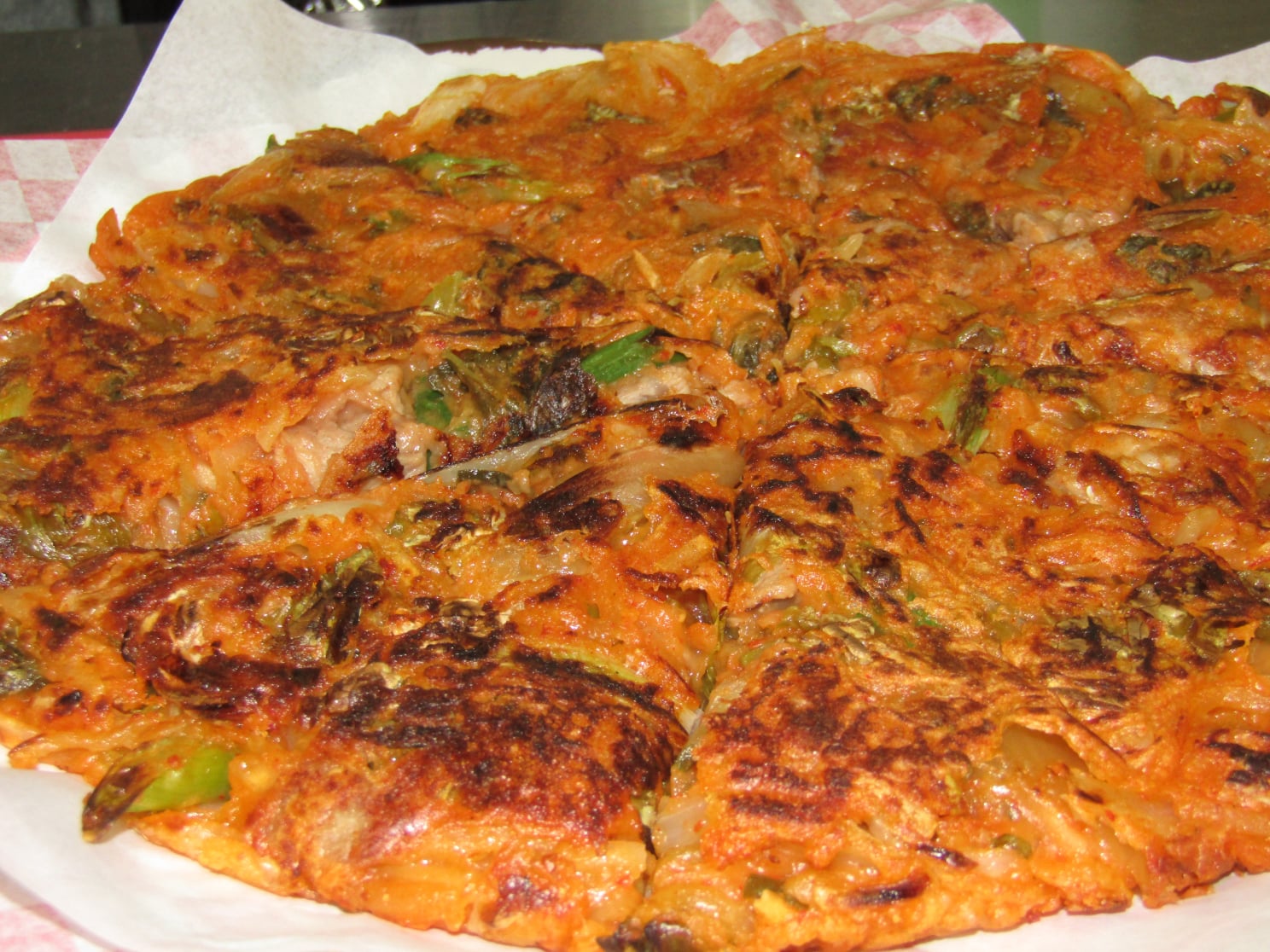 kimchi jeon