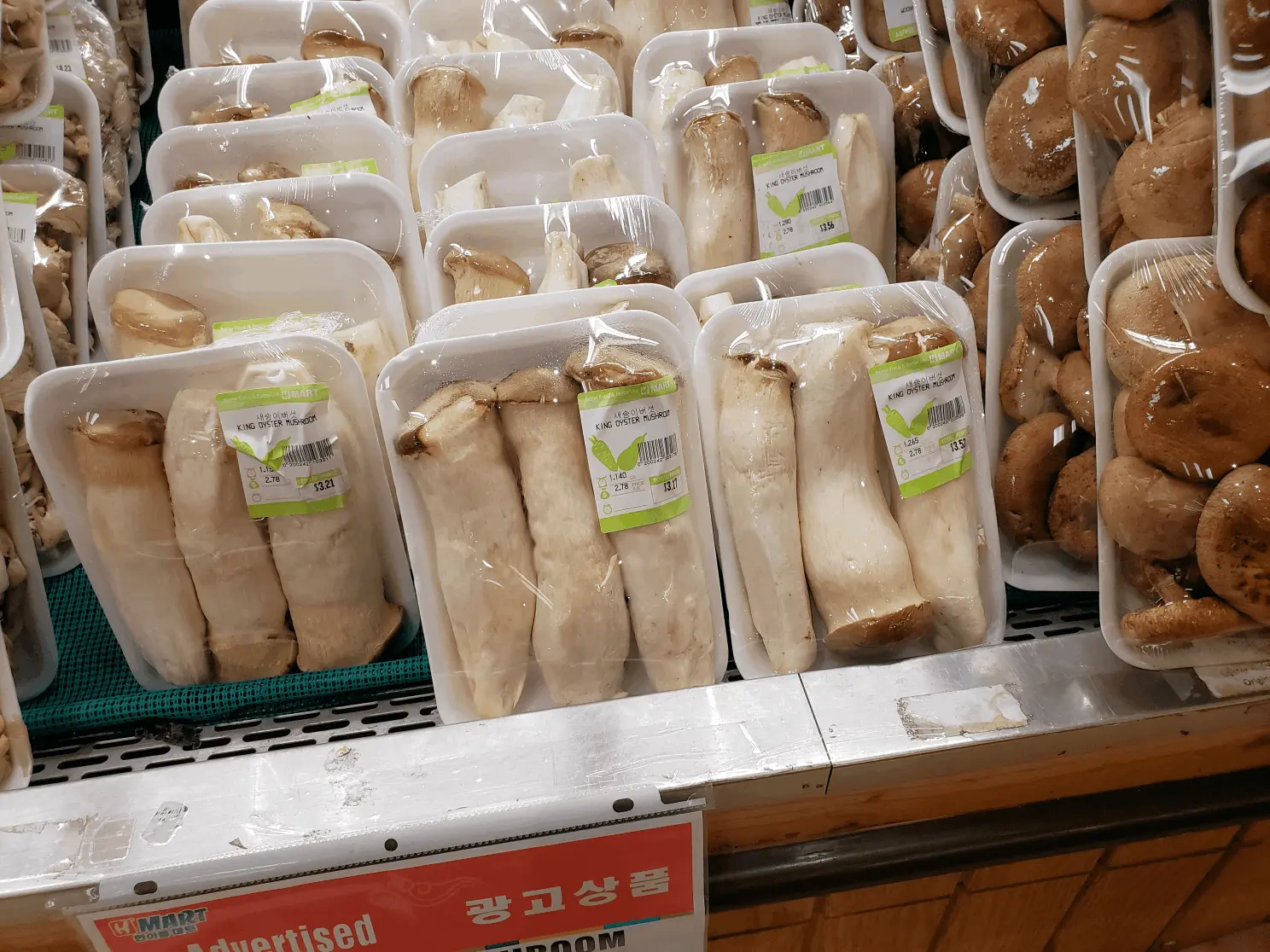 King Trumpet Mushrooms