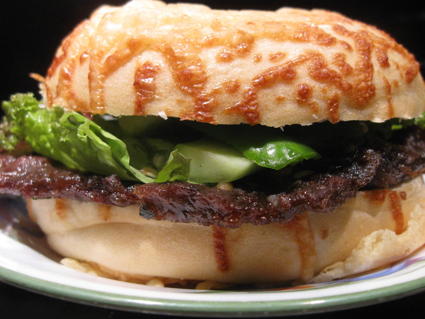 Korean Fusion Kalbi (Galbi) "Steak" Sandwich