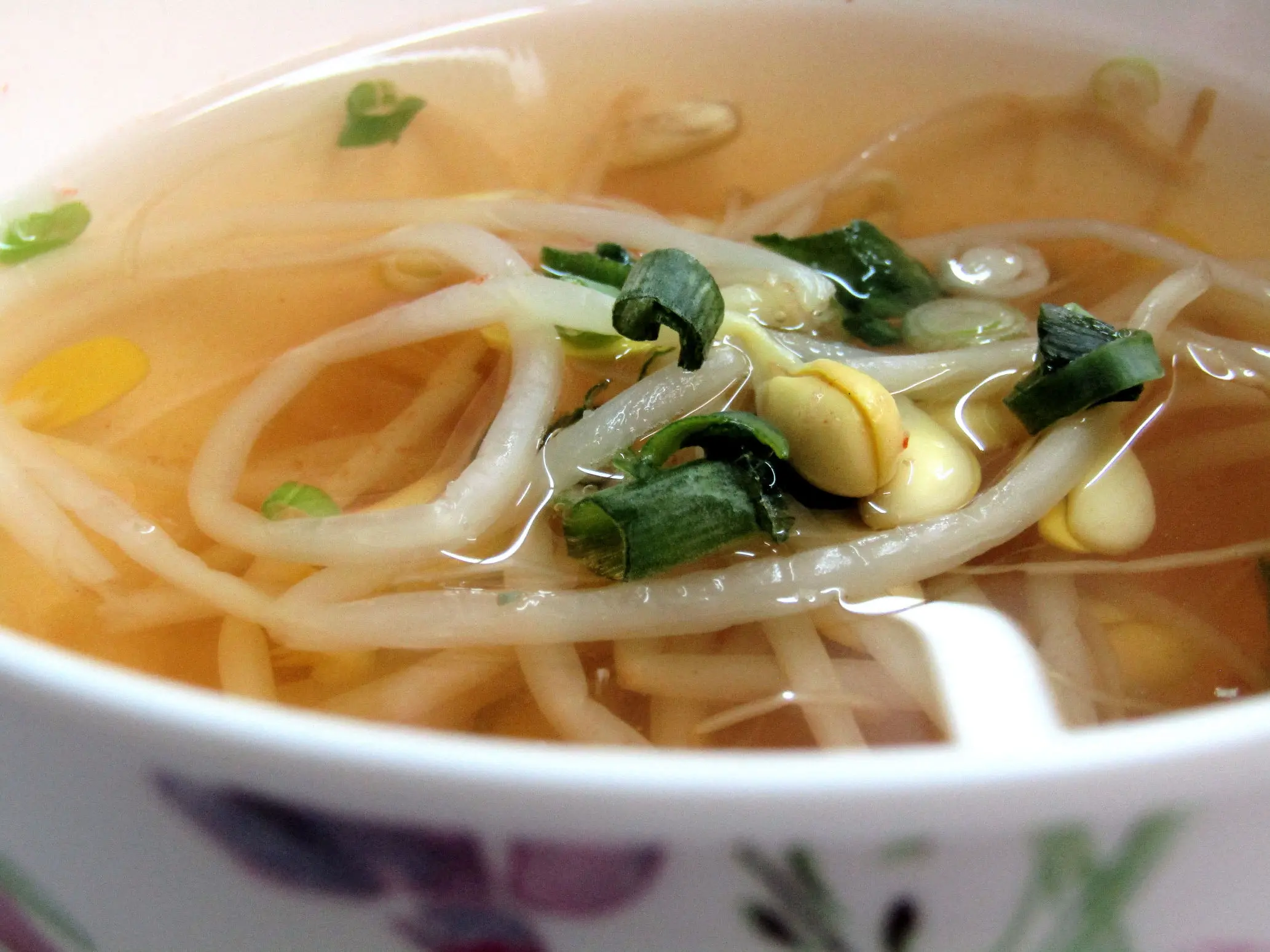 bean sprout soup